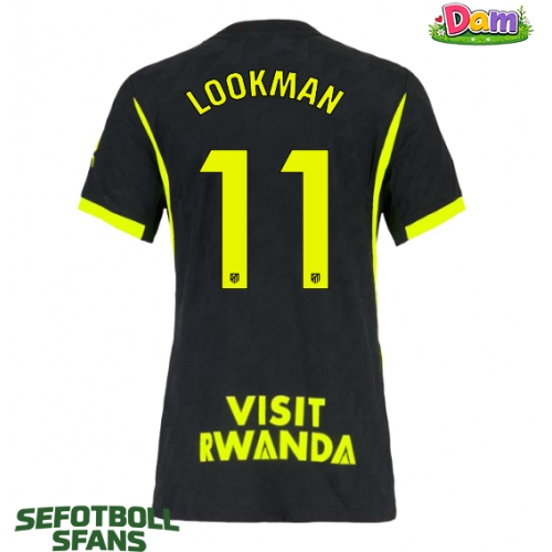 Atletico Madrid Ademola Lookman #11 Bortatröja Kvinnor 2026-27 Kortärmad
